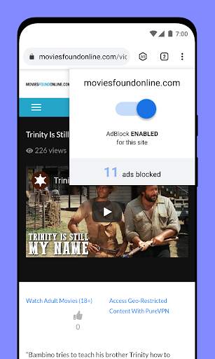 Vider Adblock - Video Browser screenshot 4