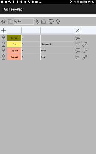 Archaeo-Pad-Lite screenshot 1