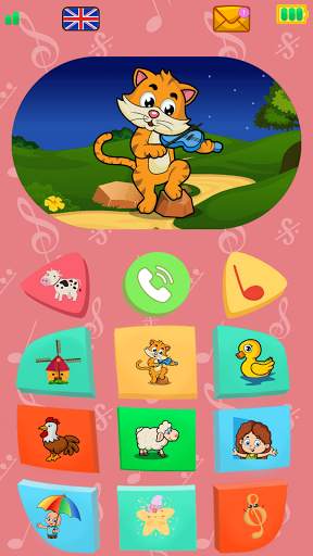 Baby Phone for toddlers - Numbers, Animals & Music 2 تصوير الشاشة