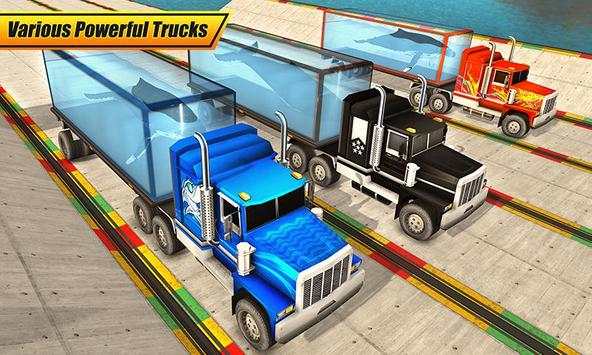 Impossible Whale Transport Truck Driving Tracks screenshot 3
