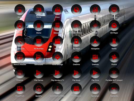 Daf Clean Red Icon Pack screenshot 15