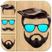Men Beauty Salon-Hairstyle Beard Photo Editor on 9Apps