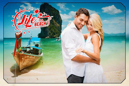 Photo on Beach : Beach Photo Maker 3 تصوير الشاشة
