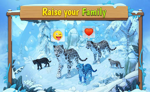 Snow Leopard Family Sim Online screenshot 1