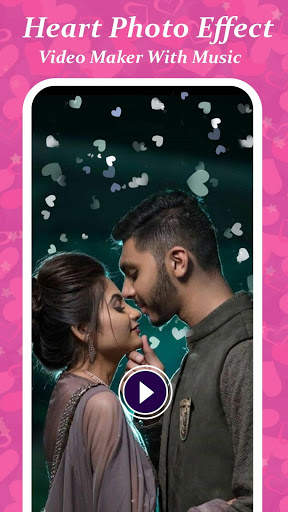 Heart Effect Photo Video Maker - Photo Animation screenshot 1