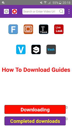 Free Videos Downloader screenshot 1
