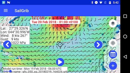 Marine Weather | SailGrib Free screenshot 8