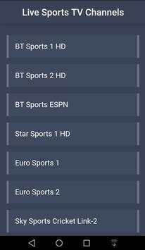 Live TV Channels screenshot 1