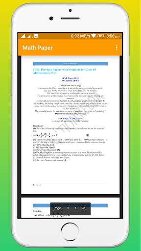 ICSE Previous Year Paper скриншот 8