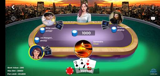 PFC Teen Patti - Online Multiplayer Card Game screenshot 2