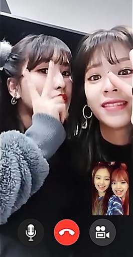 Blackpink – Twice – BTS Fake Video Call screenshot 5