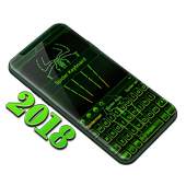 Green Spider Keyboard Theme 10001002