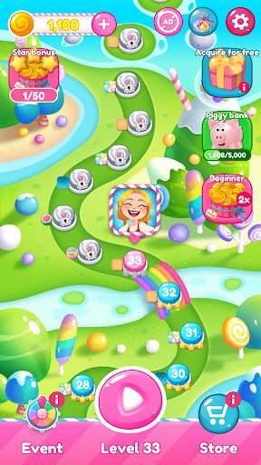 Sweet Candy Bomb: Match 3 Game screenshot 2