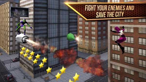 Spider Flight 3D - Superhero screenshot 3