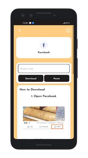 Video and image downloader - Saver F screenshot 2