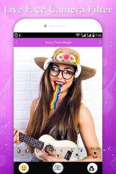 Live Face Camera Filter Face Swap Cute & Funny screenshot 2