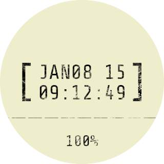Date Stamp Watch Face 8 تصوير الشاشة