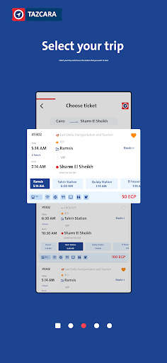TAZCARA - Bus Tickets App screenshot 3