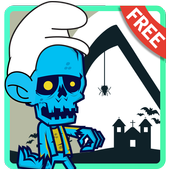 Zombie Smurfs Skater icon