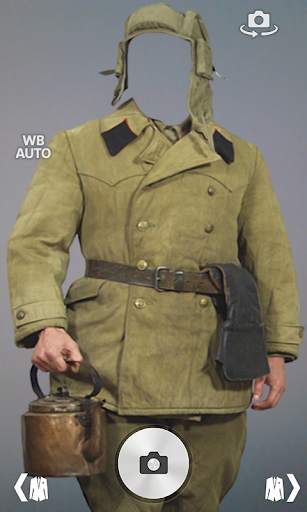 WW 2 soldier suit photomontage screenshot 4