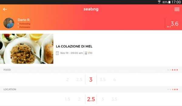 Seating screenshot 10