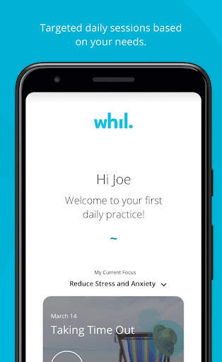 Whil: wellbeing & mindfulness screenshot 5