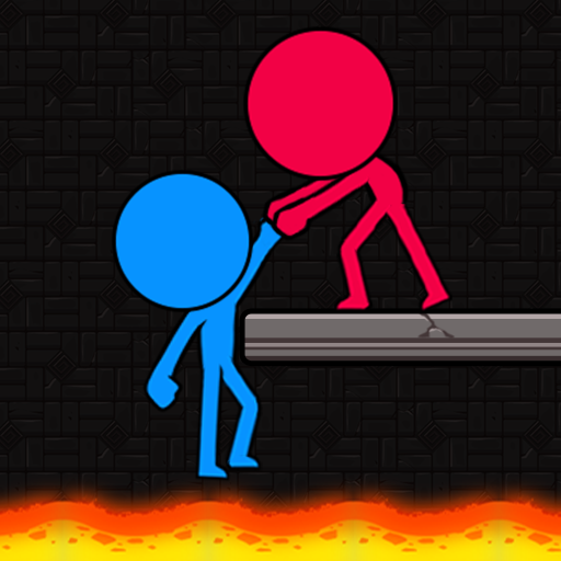 Red &amp; Blue Stickman: Adventure icon