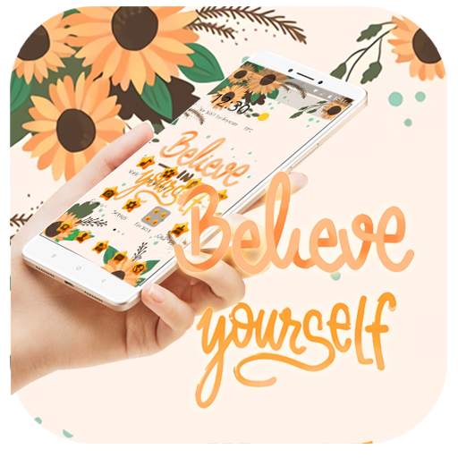 Yellow Daisy Believe Yourself Theme 1.1.4