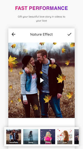 Nature Effect Video Maker with Music screenshot 3