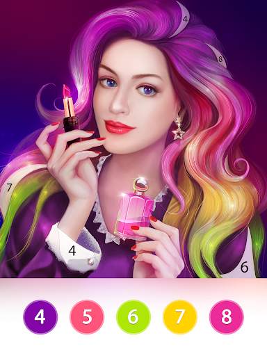 Coloring Fun : Color by Number Games screenshot 13