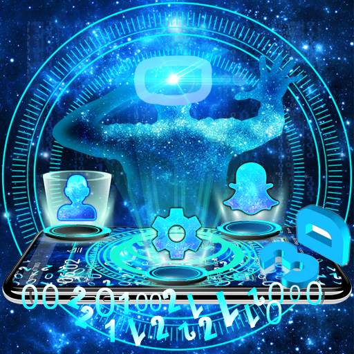 Technology Gravity Launcher Theme 1.1.1