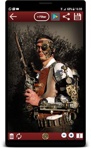 SteamPunk Editor Picture Creator Photo Studio 1 تصوير الشاشة