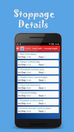 Indian Rail Offline Time Table screenshot 6