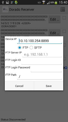 WiFi Platino/Dorado Receiver screenshot 2