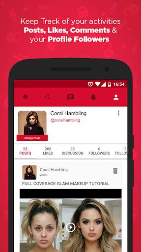 Makeup Lovers - Community App 3 تصوير الشاشة