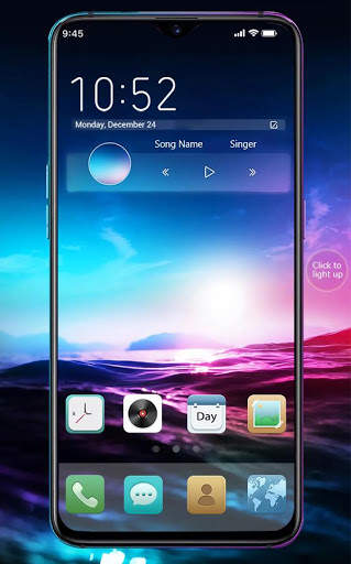 Gorgeous sunset theme Redmi K20 launcher screenshot 2