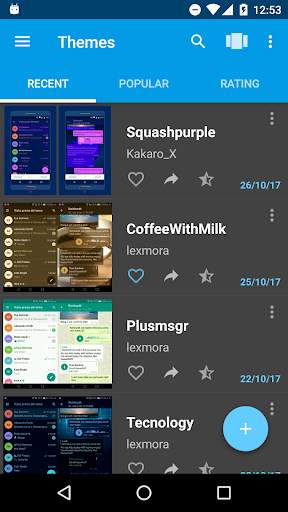 Themes for Telegram screenshot 1