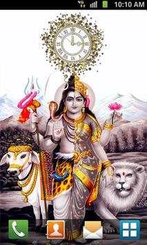 Shiva Clock Live Wallpaper screenshot 5