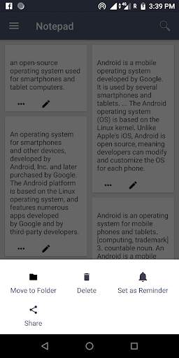 Simple Notepad screenshot 4