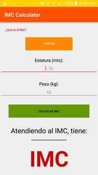 IMC Calculator screenshot 2