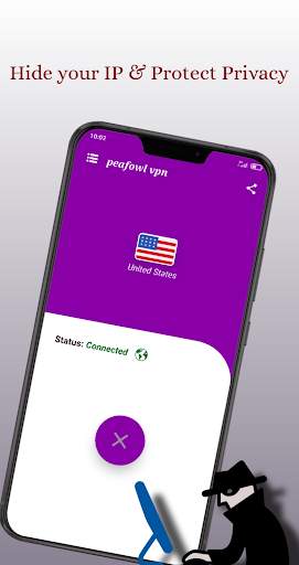 Peafowl VPN – Free and Unlimited VPN Proxy Master screenshot 2