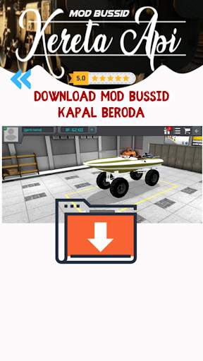 Mod Bussid Kereta Api screenshot 6