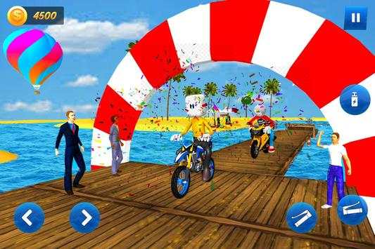 Stickman Water Surfer Bike Racing screenshot 5