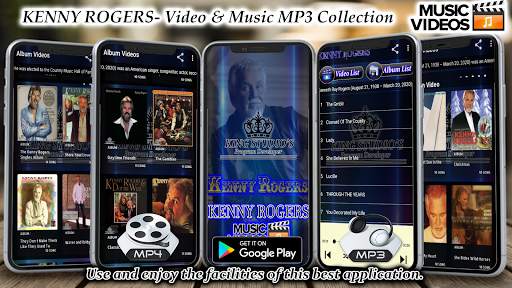 KENNY ROGERS Offline MP3 & Video Album Collection screenshot 1