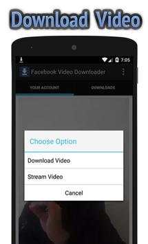 Downloader Video for Facebook screenshot 2