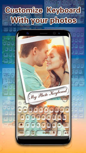 My Photo Keyboard - cuetomiz photo wallpaper screenshot 1