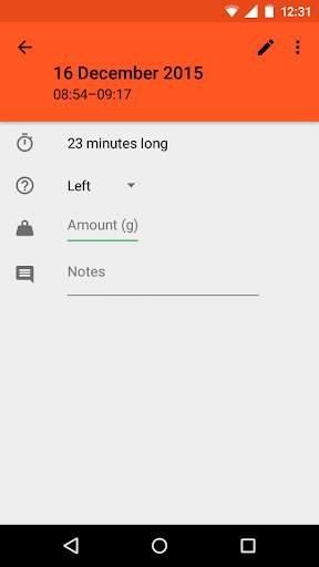 FeedTimer – Baby feeding diary screenshot 4