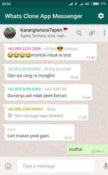 Whats Clone App Messenger screenshot 2