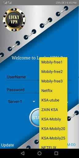 Lucky vpn Pro screenshot 1