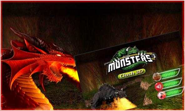 Jungle Monster Clash 3D screenshot 1
